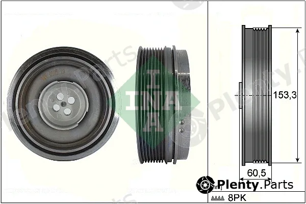 INA 544050510 — Belt Pulley, crankshaft