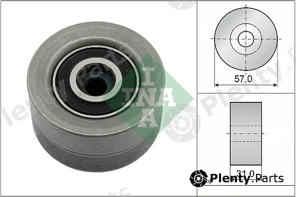 INA 532099210 — Deflection/Guide Pulley, timing belt