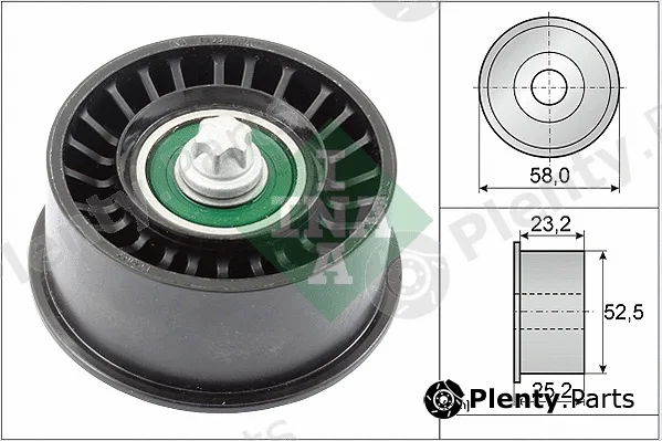 INA 532047810 — Deflection/Guide Pulley, timing belt