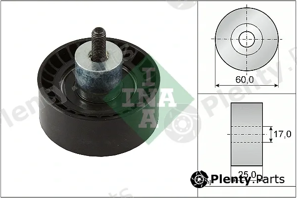 INA 532099710 — Deflection/Guide Pulley, timing belt