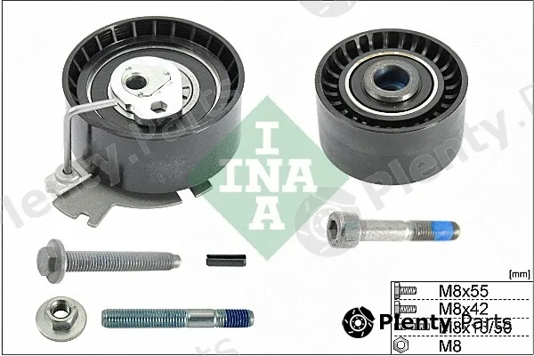 INA 530037909 — Pulley Kit, timing belt