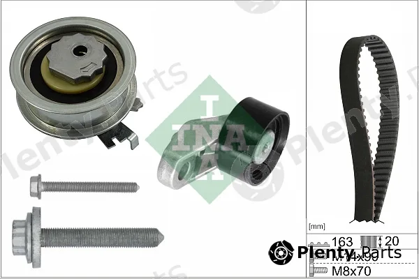 INA 530084610 — Timing Belt Kit
