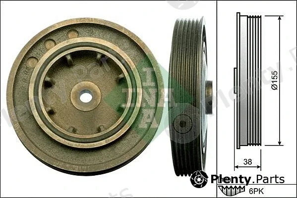 INA 544010110 — Belt Pulley, crankshaft
