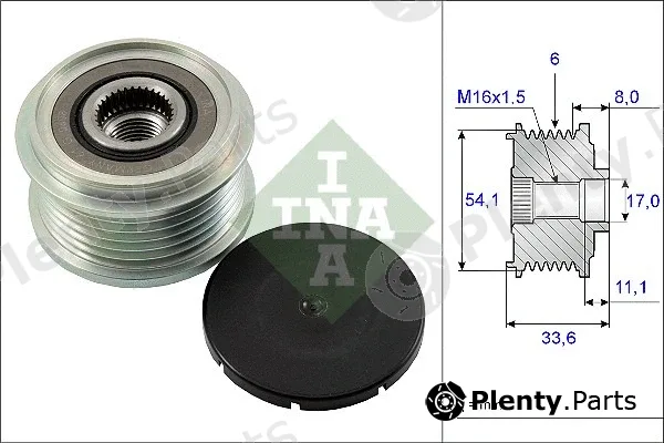 INA 535005910 — Alternator Freewheel Clutch