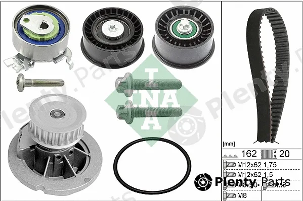INA 530044130 — Water Pump & Timing Belt Kit