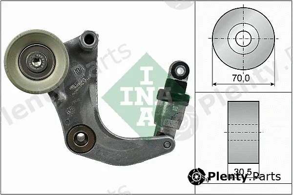 INA 534053410 — Belt Tensioner, V-ribbed belt