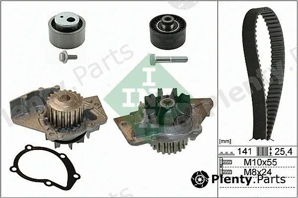 INA 530047030 — Water Pump & Timing Belt Kit