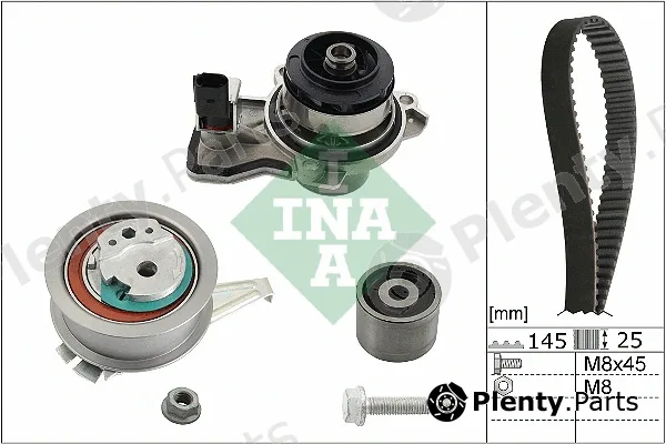 INA 530066530 — Water Pump & Timing Belt Kit
