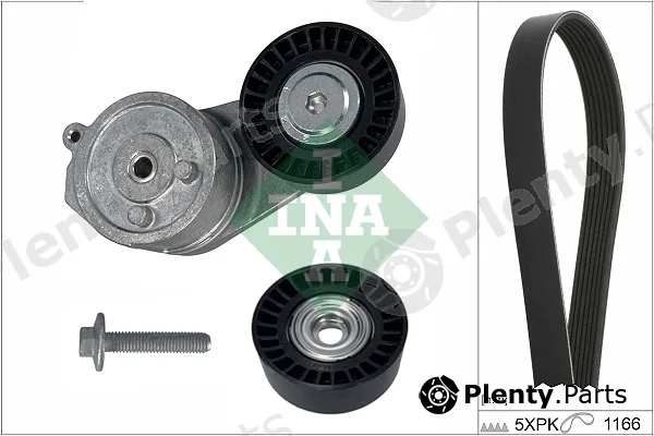 INA 529053610 — V-Ribbed Belt Set