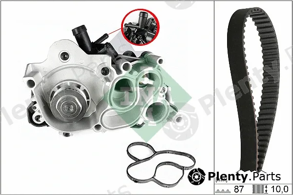INA 530074230 — Water Pump & Timing Belt Kit