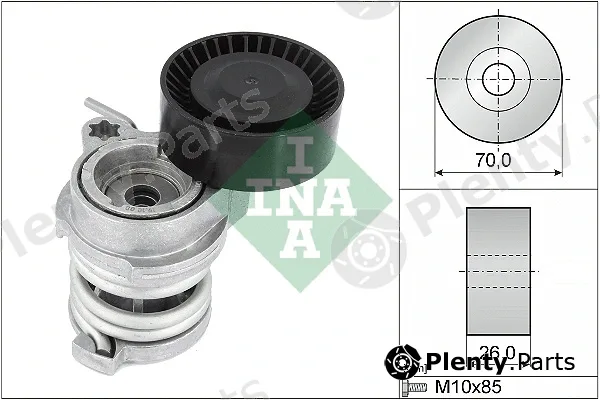INA 534070810 — Belt Tensioner, V-ribbed belt