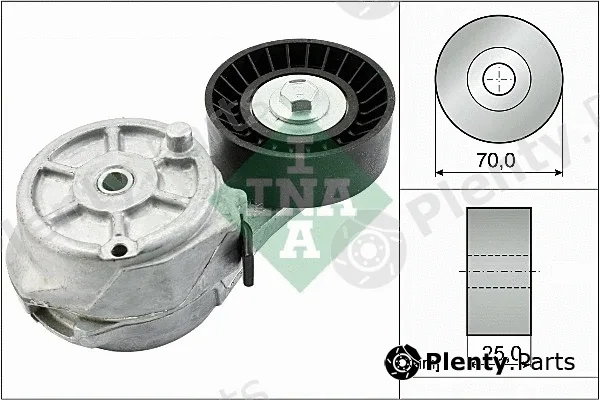 INA 534054710 — Belt Tensioner, V-ribbed belt