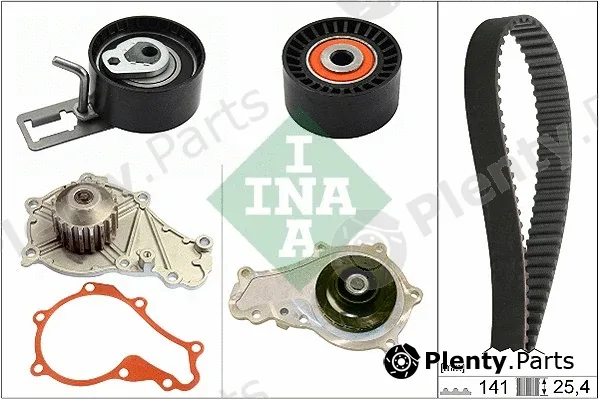 INA 530057830 — Water Pump & Timing Belt Kit