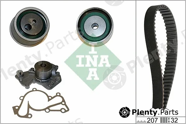 INA 530043030 — Water Pump & Timing Belt Kit