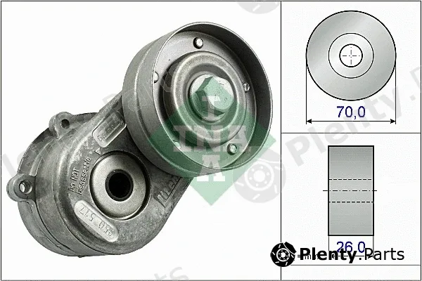 INA 534044810 — Belt Tensioner, V-ribbed belt