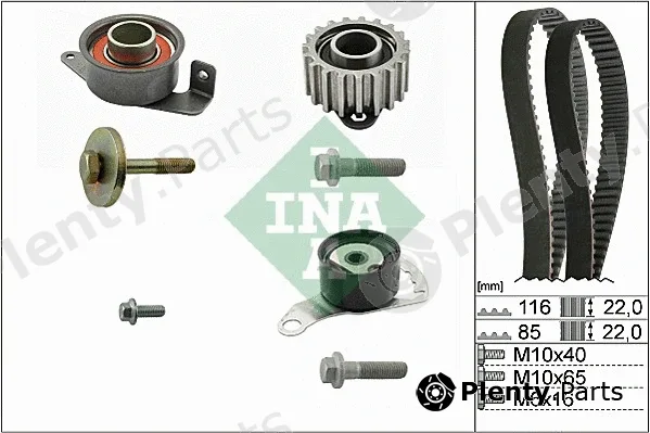 INA 530010410 — Timing Belt Kit
