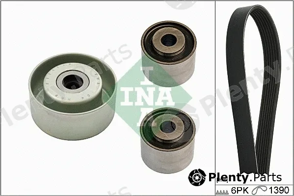 INA 529015710 — V-Ribbed Belt Set