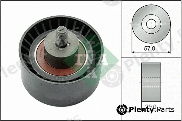 INA 532012010 — Deflection/Guide Pulley, timing belt