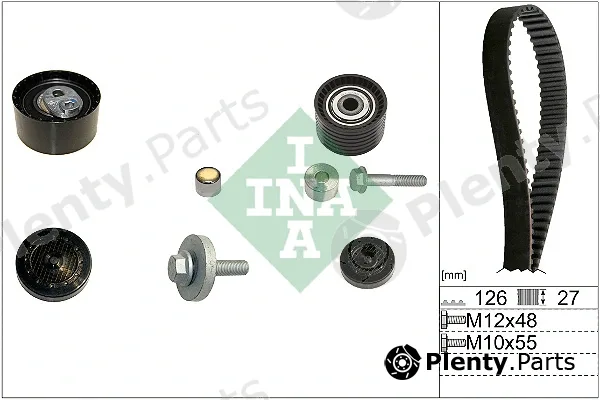 INA 530063810 — Timing Belt Kit