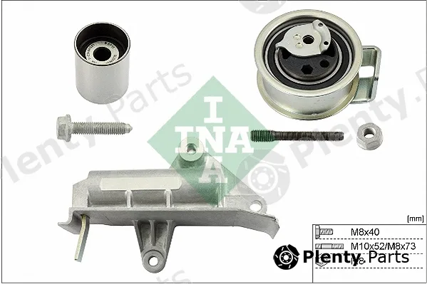 INA 530017709 — Pulley Kit, timing belt