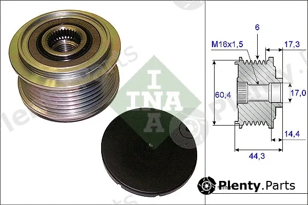 INA 535020710 — Alternator Freewheel Clutch