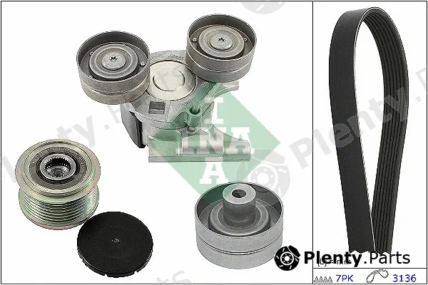 INA 529050220 — V-Ribbed Belt Set
