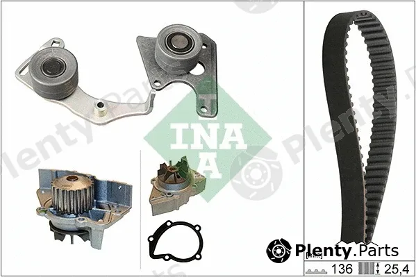 INA 530009631 — Water Pump & Timing Belt Kit
