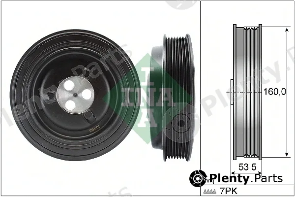 INA 544013210 — Belt Pulley, crankshaft