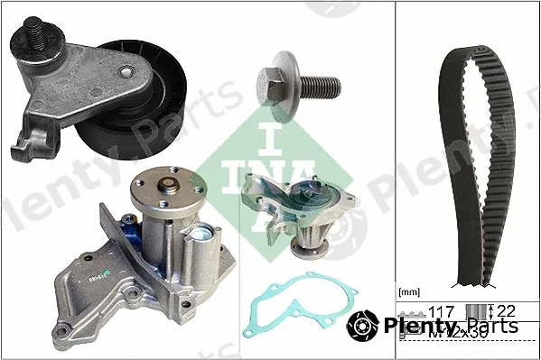 INA 530073530 — Water Pump & Timing Belt Kit