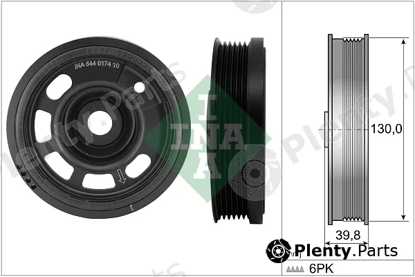 INA 544017410 — Belt Pulley, crankshaft