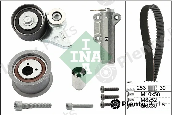 INA 530036610 — Timing Belt Kit