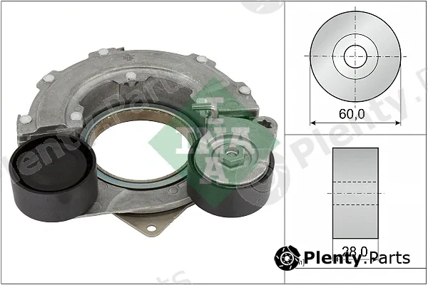 INA 534073610 — Belt Tensioner, V-ribbed belt