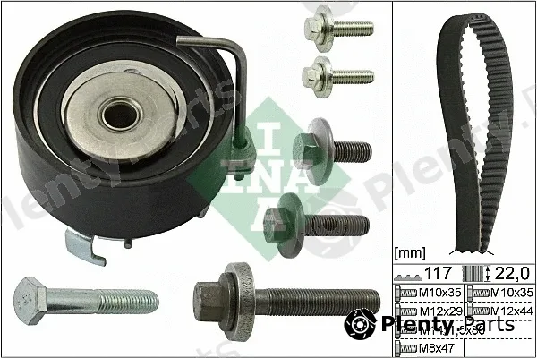 INA 530049510 — Timing Belt Kit