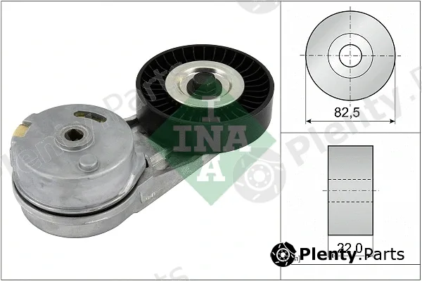 INA 534012430 — Belt Tensioner, V-ribbed belt