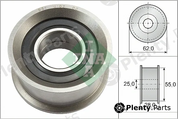 INA 531010220 — Tensioner Pulley, timing belt