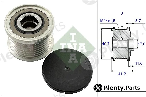 INA 535014110 — Alternator Freewheel Clutch