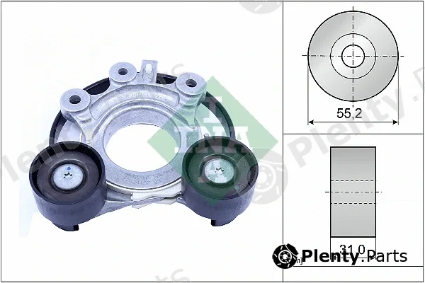 INA 534077410 — Belt Tensioner, V-ribbed belt