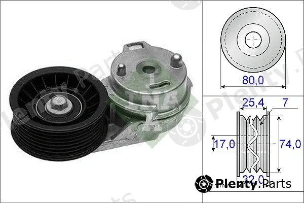 INA 534038510 — Belt Tensioner, V-ribbed belt