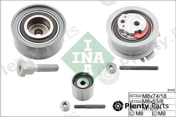 INA 530046309 — Pulley Kit, timing belt