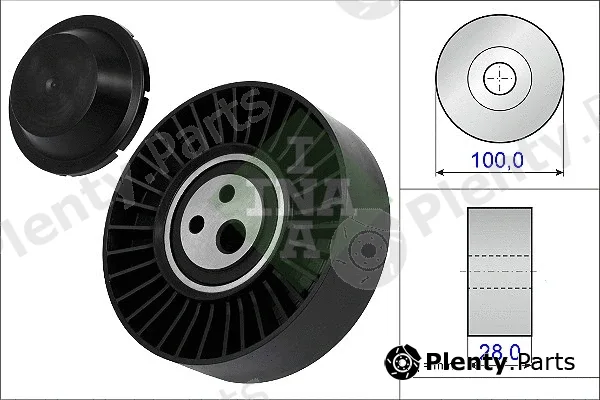 INA 531063520 — Tensioner Pulley, V-ribbed belt