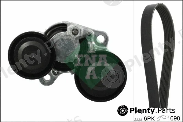 INA 529020610 — V-Ribbed Belt Set
