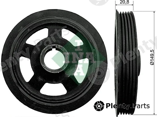 INA 544009210 — Belt Pulley, crankshaft