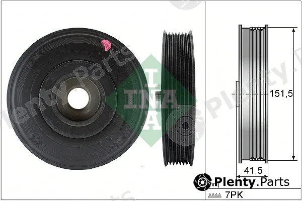 INA 544008810 — Belt Pulley, crankshaft
