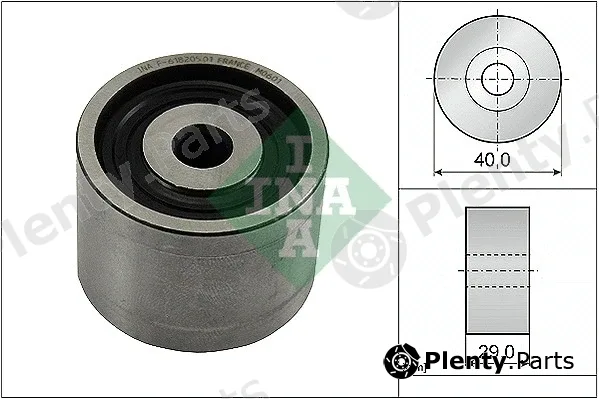 INA 532082810 — Deflection/Guide Pulley, timing belt