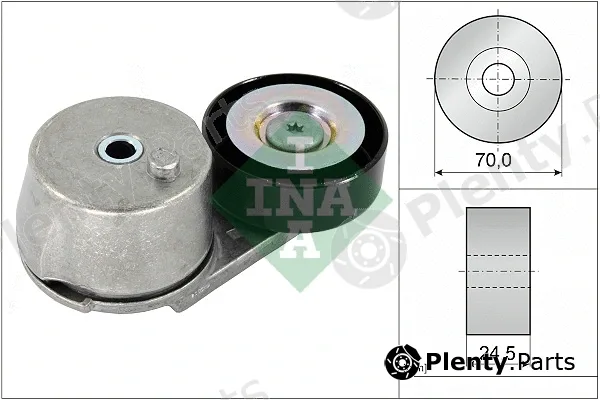 INA 534070410 — Belt Tensioner, V-ribbed belt