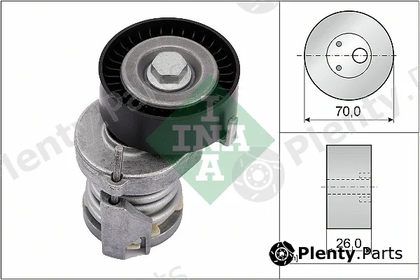 INA 534012320 — Belt Tensioner, V-ribbed belt