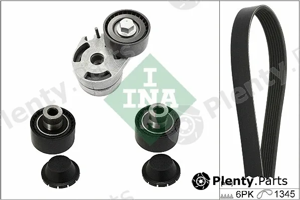 INA 529018610 — V-Ribbed Belt Set