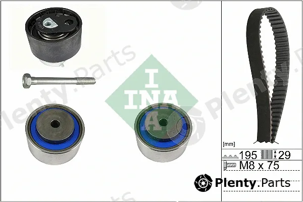INA 530076510 — Timing Belt Kit