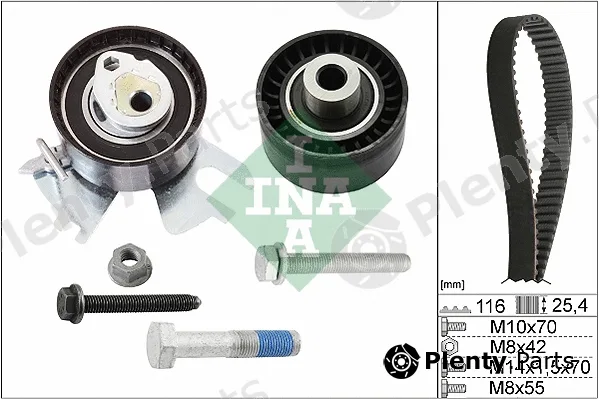 INA 530055810 — Timing Belt Kit