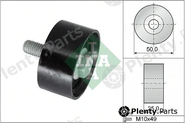 INA 532089910 — Deflection/Guide Pulley, timing belt